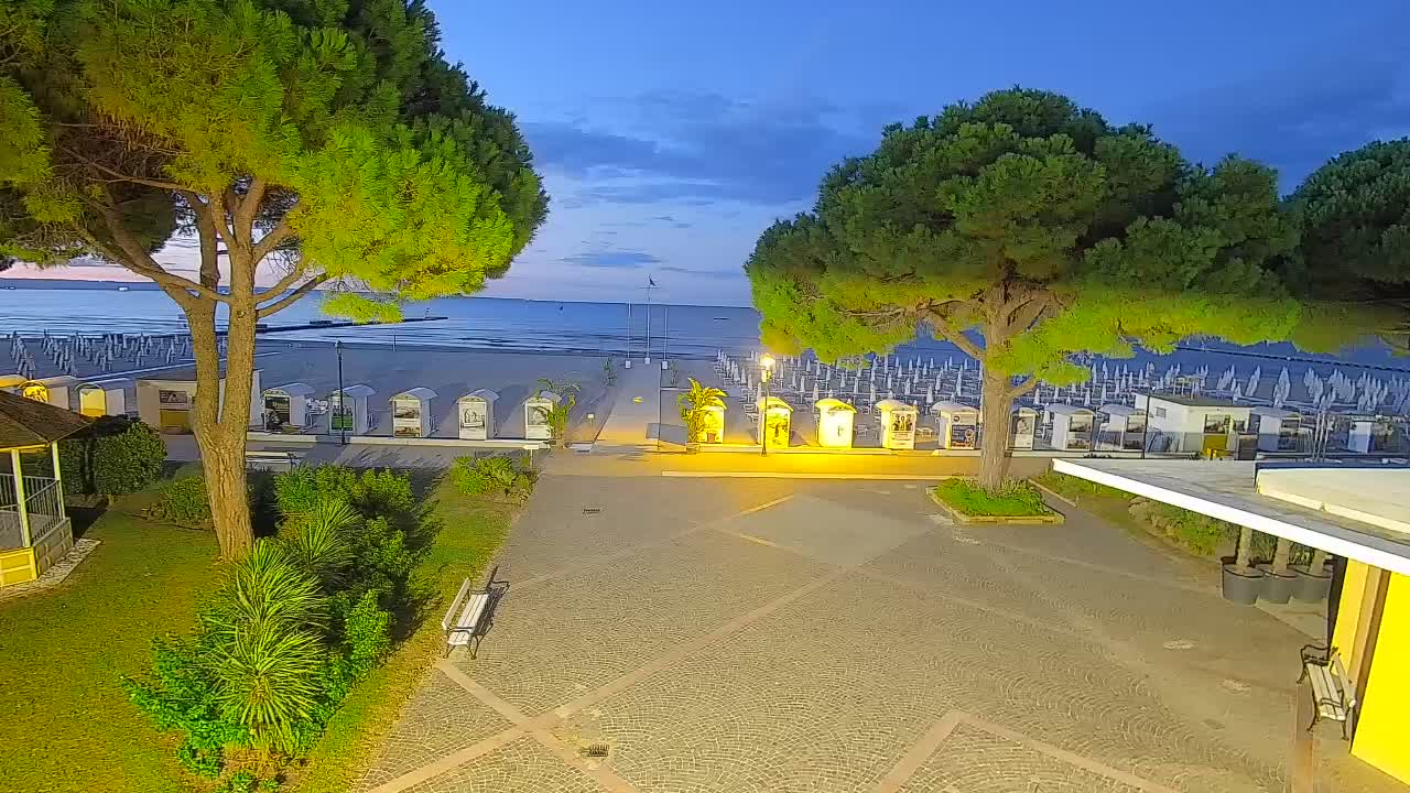 Webcam Grado – Entrée de la plage (Lido di Grado)