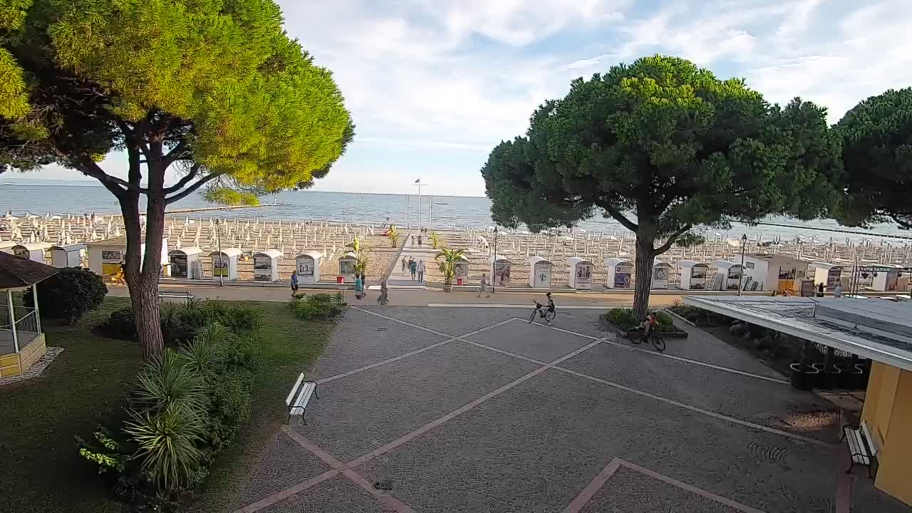 Spletna kamera Gradež (Grado) – Vhod na plažo