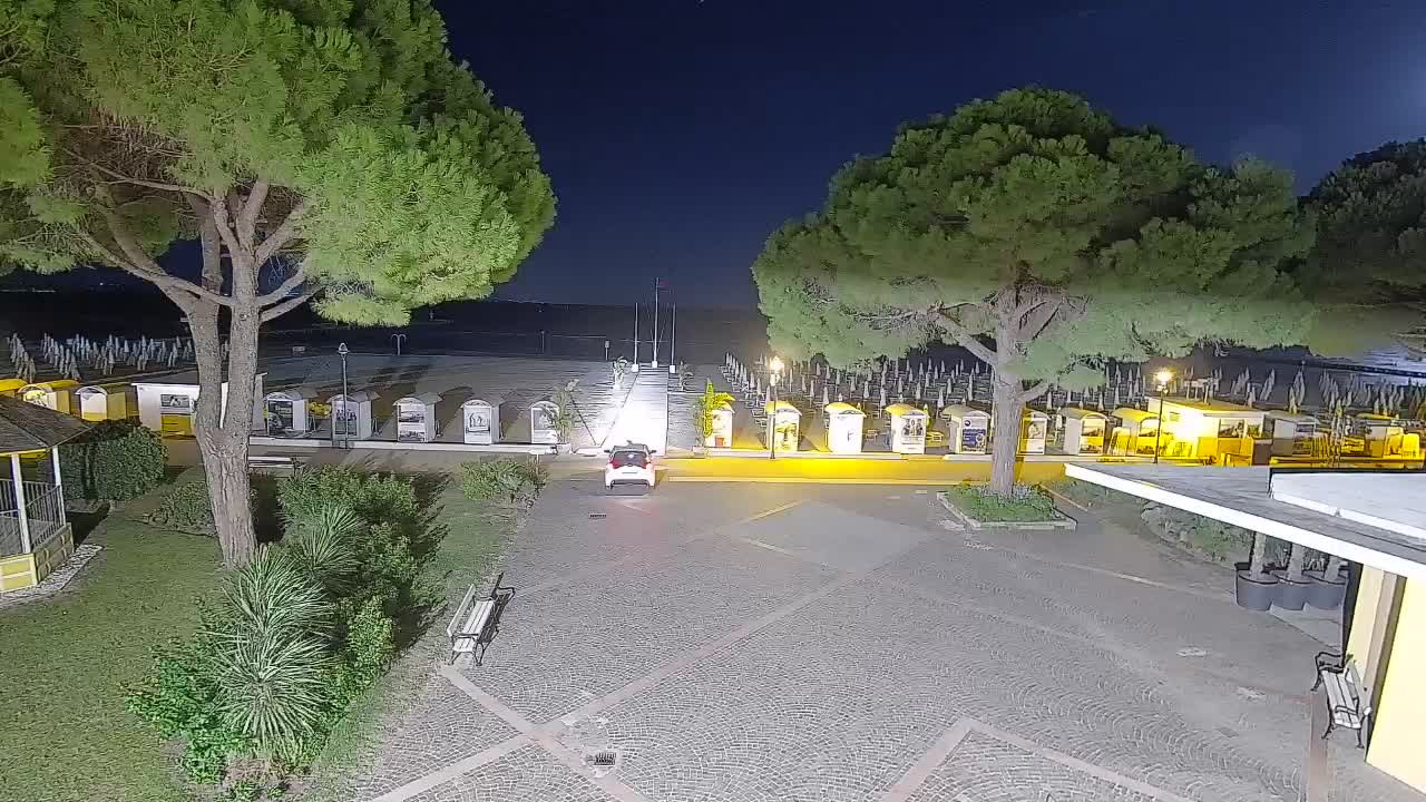 Webcam de Grado – Entrada de la playa (Lido di Grado)