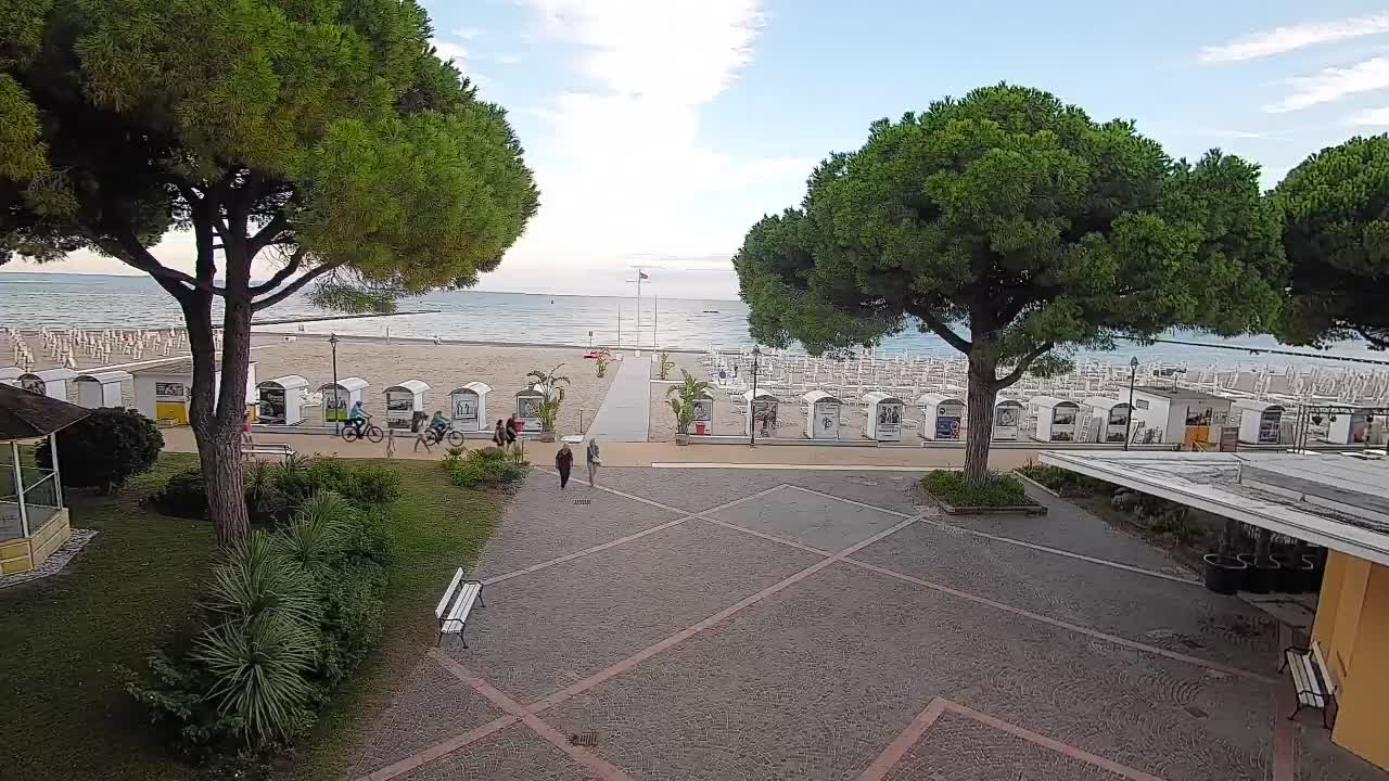 Web kamera Grado – Ulaz na plažu (Lido di Grado)