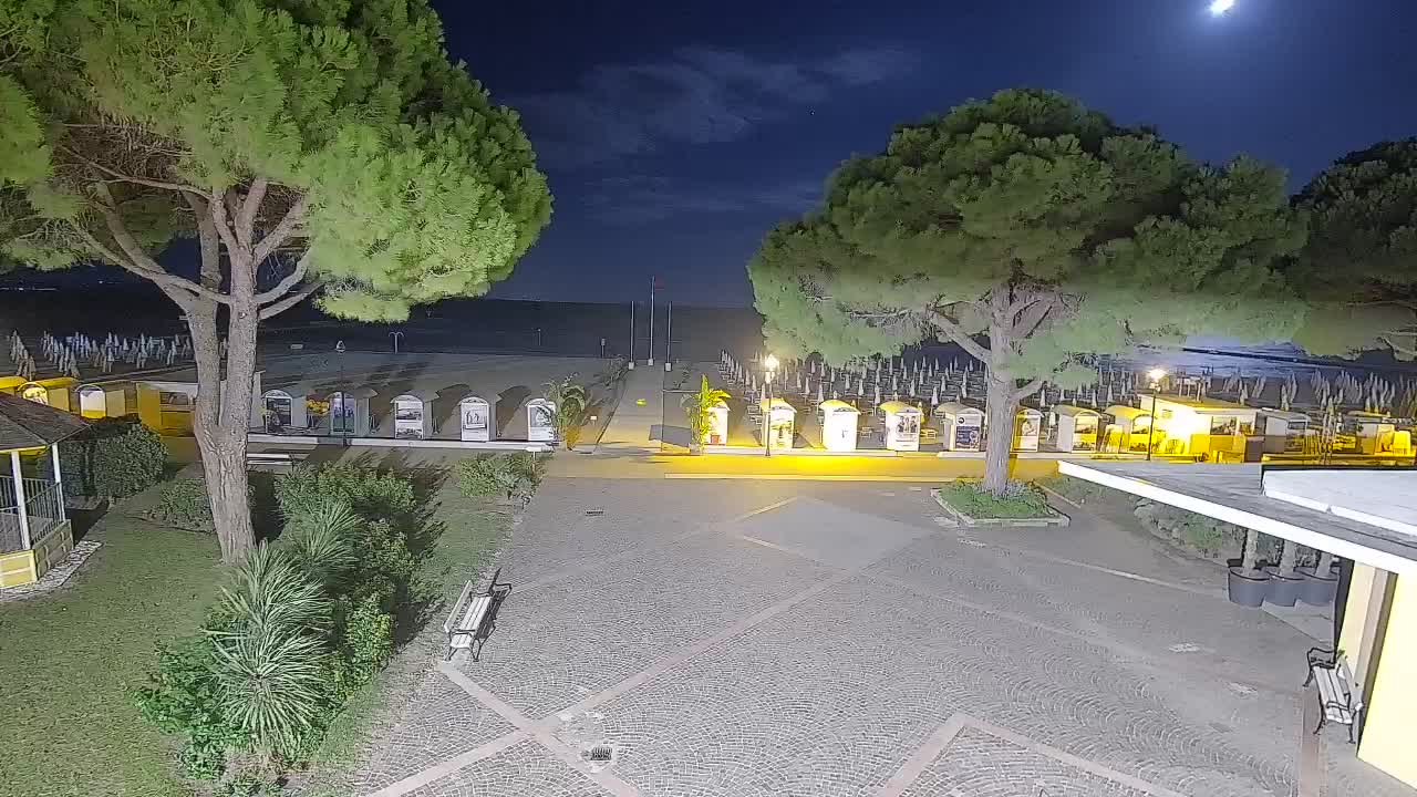 Web kamera Grado – Ulaz na plažu (Lido di Grado)