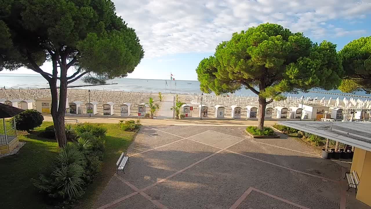 Grado Webcam – Strandzugang am Lido di Grado