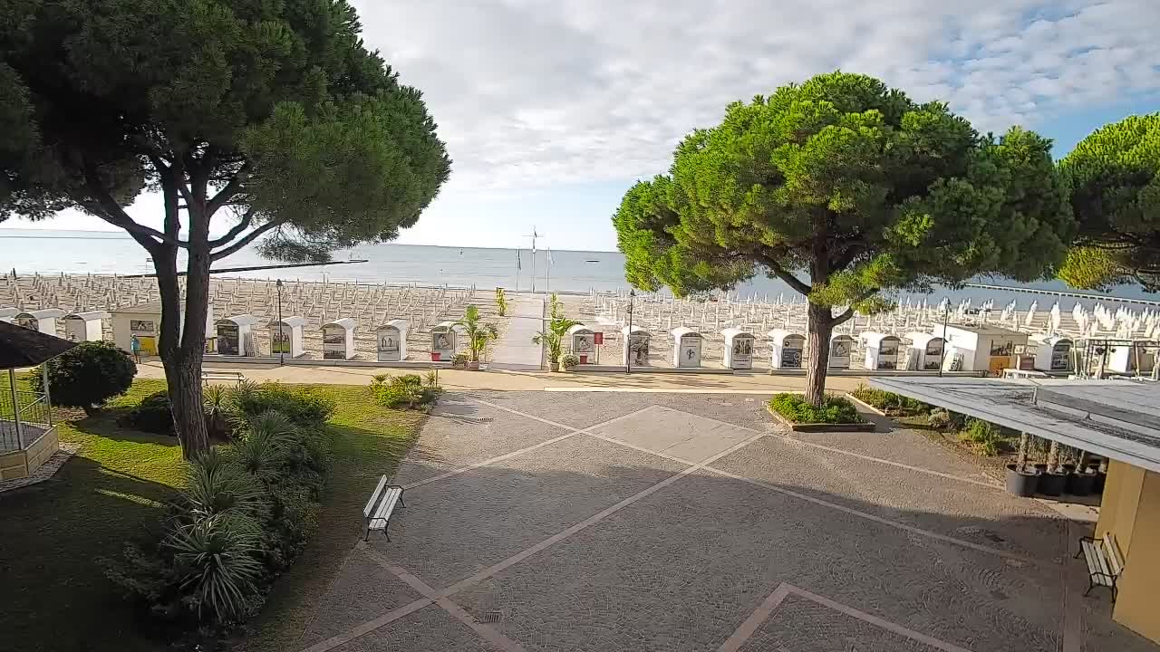 Grado Webcam – Strandzugang am Lido di Grado