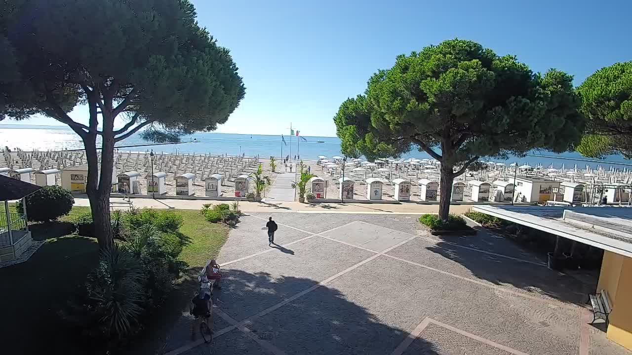 Grado Webcam – Strandzugang am Lido di Grado
