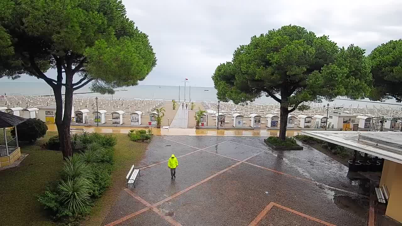 Webcam de Grado – Entrada de la playa (Lido di Grado)