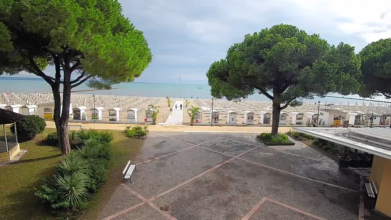 Webcam Grado – Entrée de la plage (Lido di Grado)