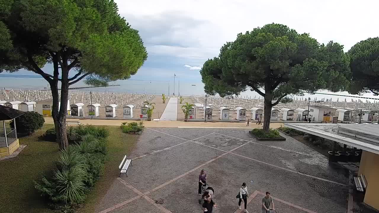 Webcam de Grado – Entrada de la playa (Lido di Grado)