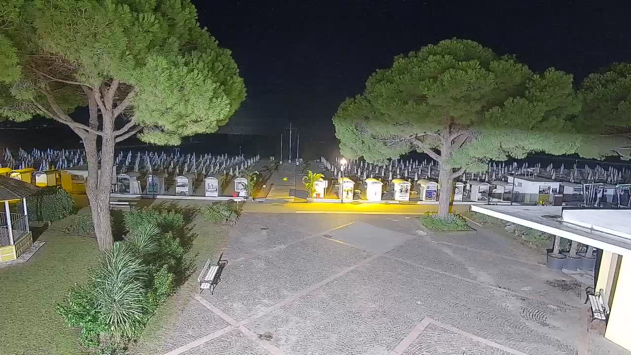 Webcam de Grado – Entrada de la playa (Lido di Grado)