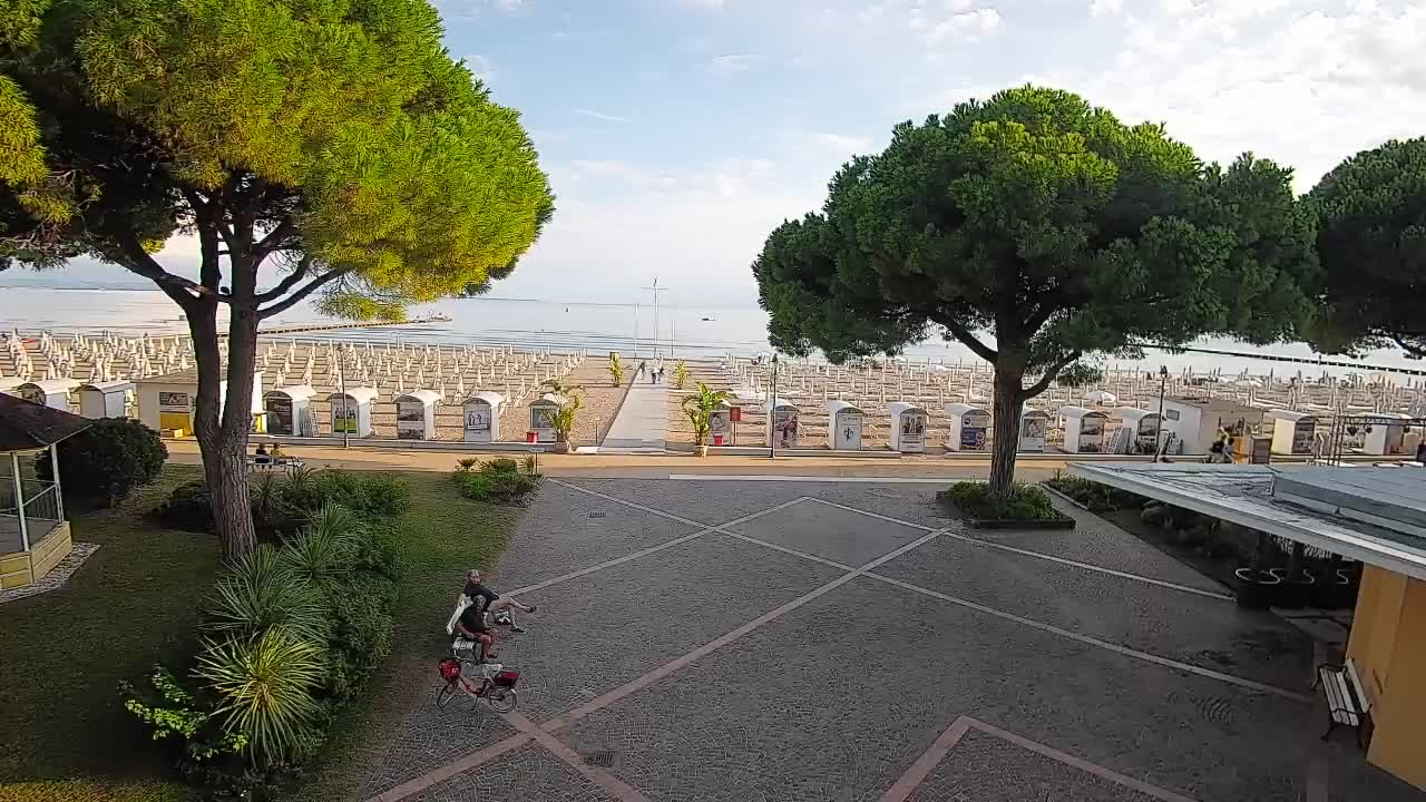 Webcam de Grado – Entrada de la playa (Lido di Grado)