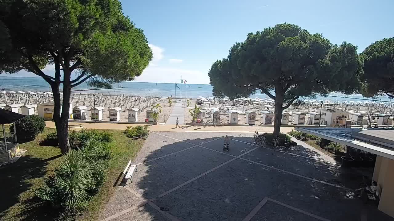 Spletna kamera Gradež (Grado) – Vhod na plažo