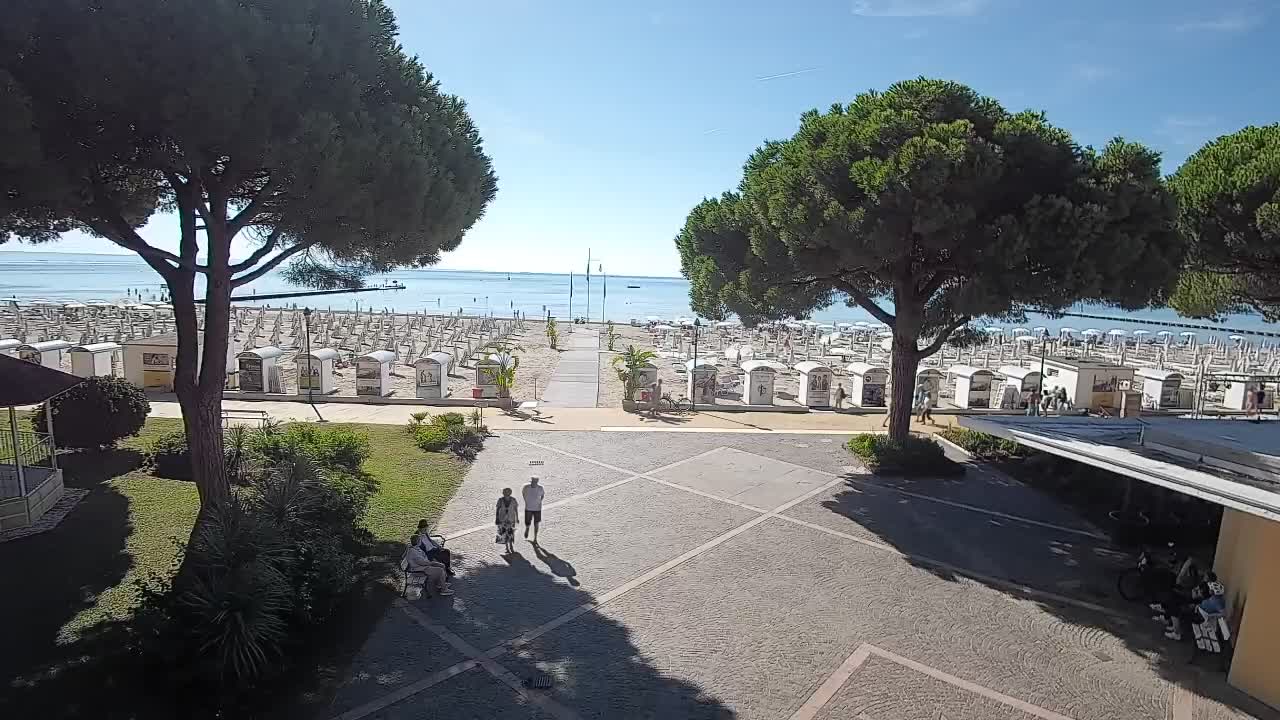 Webcam de Grado – Entrada de la playa (Lido di Grado)