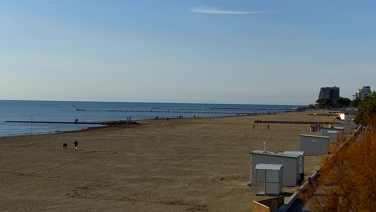 Grado Beach and Aquapark Views in Real Time