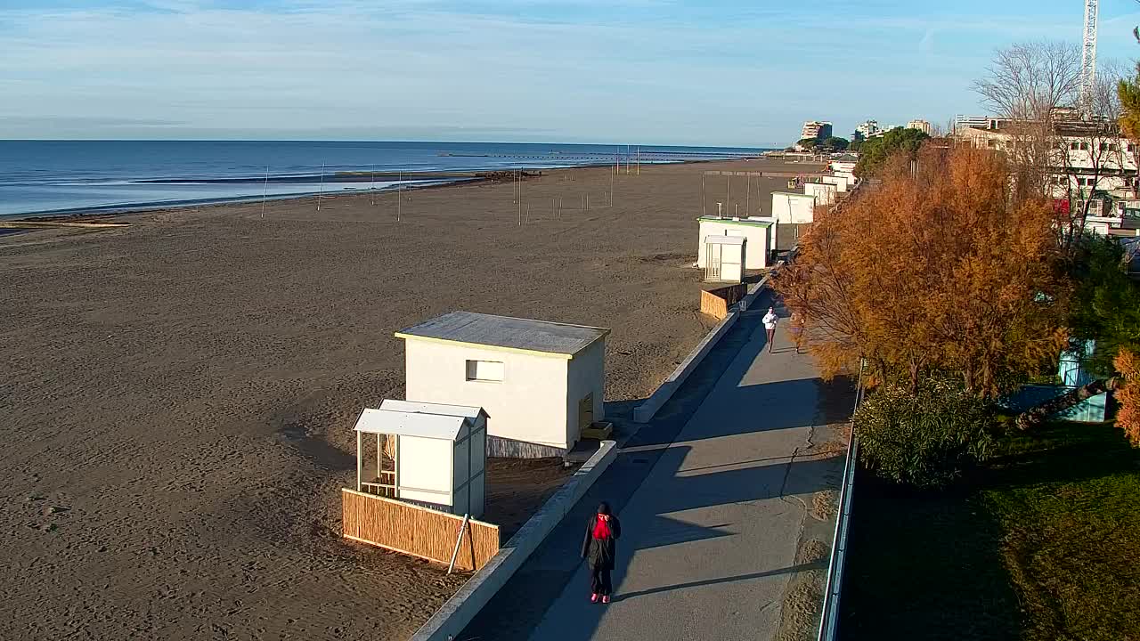 Grado Beach and Aquapark Views in Real Time