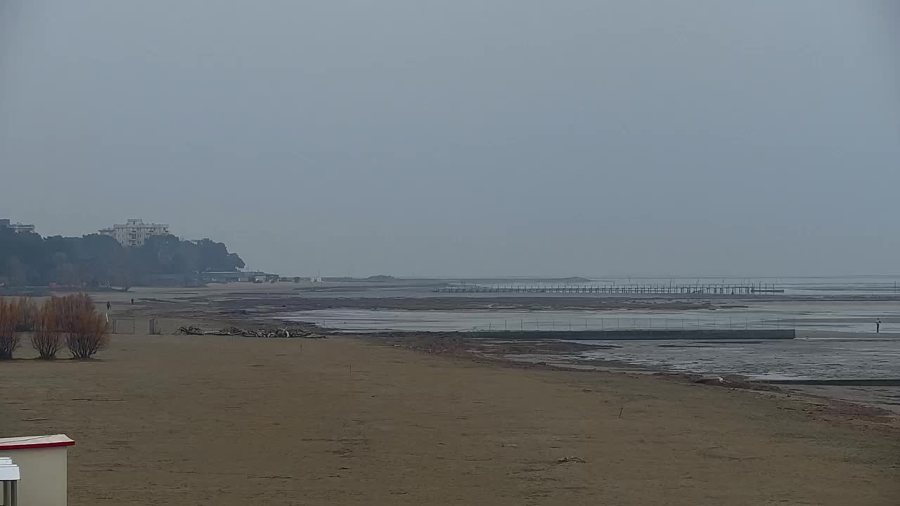 Spletna kamera v živo Grado: Pogledi na plažo in vodni park v realnem času