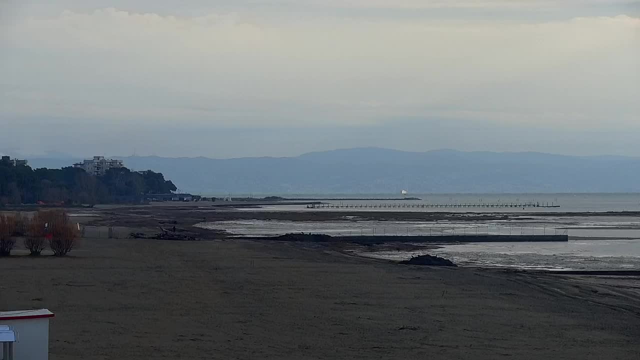 Webcam en direct Grado : Vues sur la plage et l’aquapark en temps réel