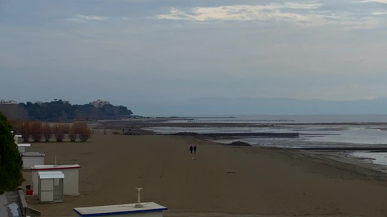 Webcam en direct Grado : Vues sur la plage et l’aquapark en temps réel