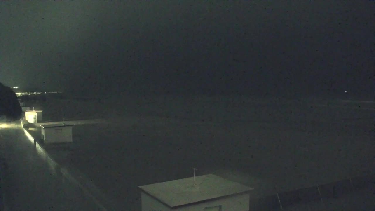 Webcam en vivo Grado: Vistas de la playa y del parque acuático en tiempo real