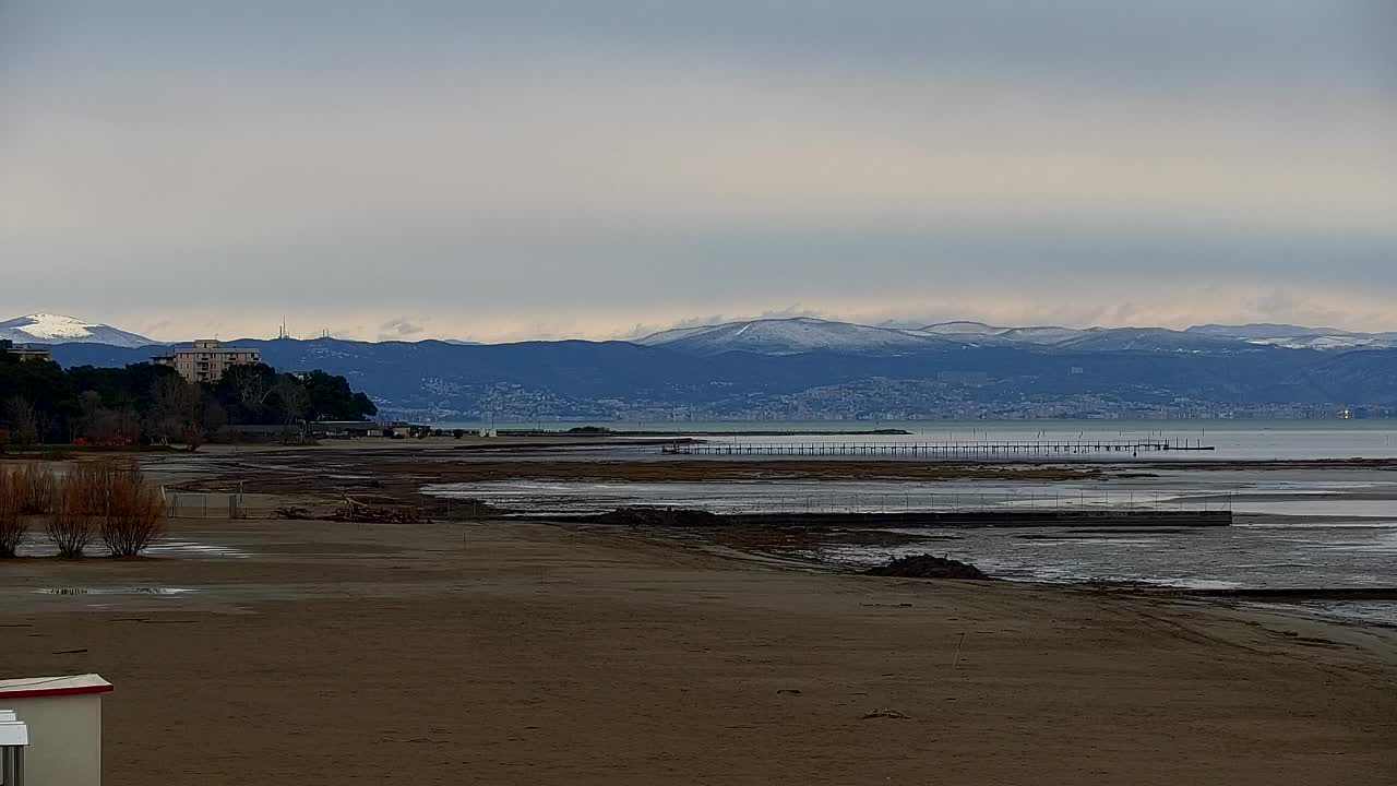 Grado Beach and Aquapark Views in Real Time