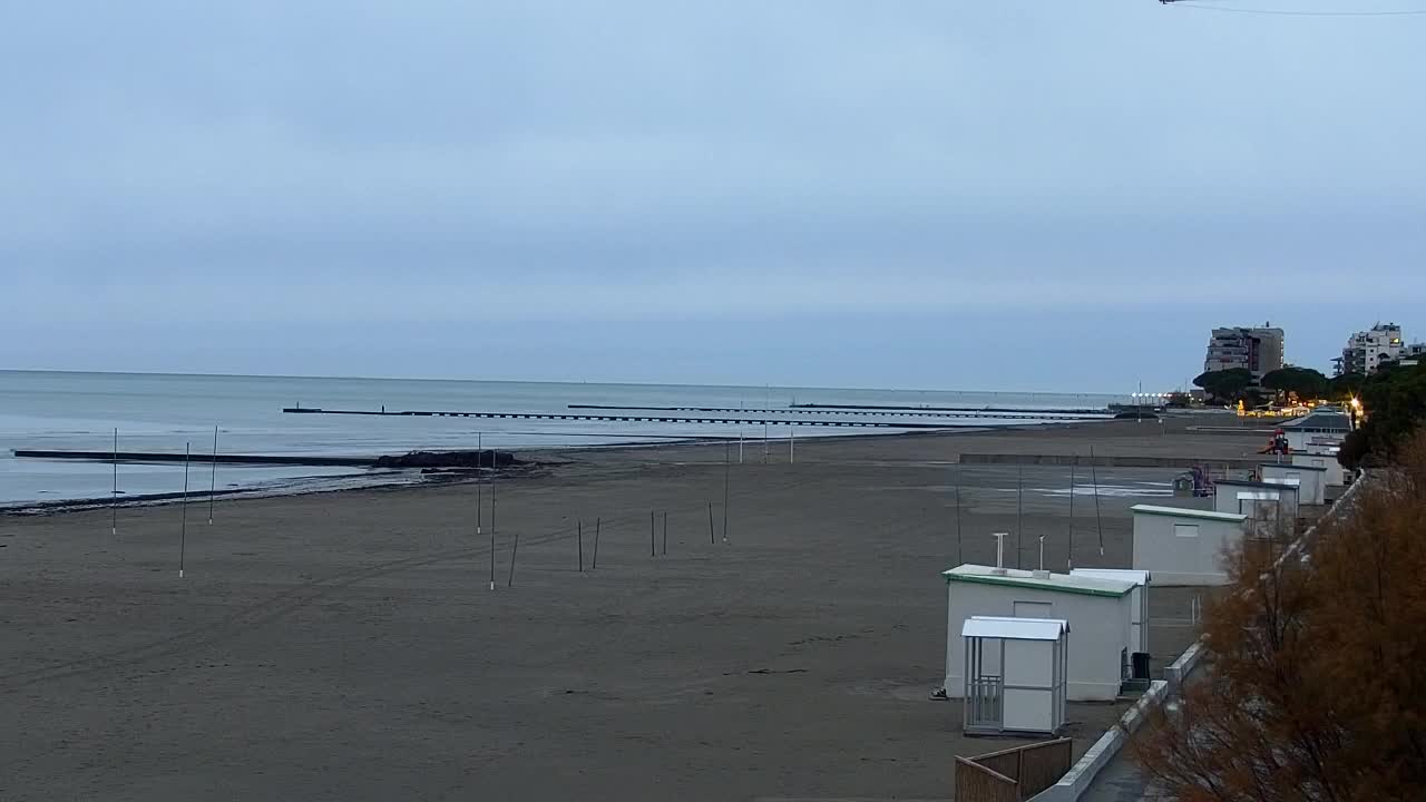 Webcam en direct Grado : Vues sur la plage et l’aquapark en temps réel