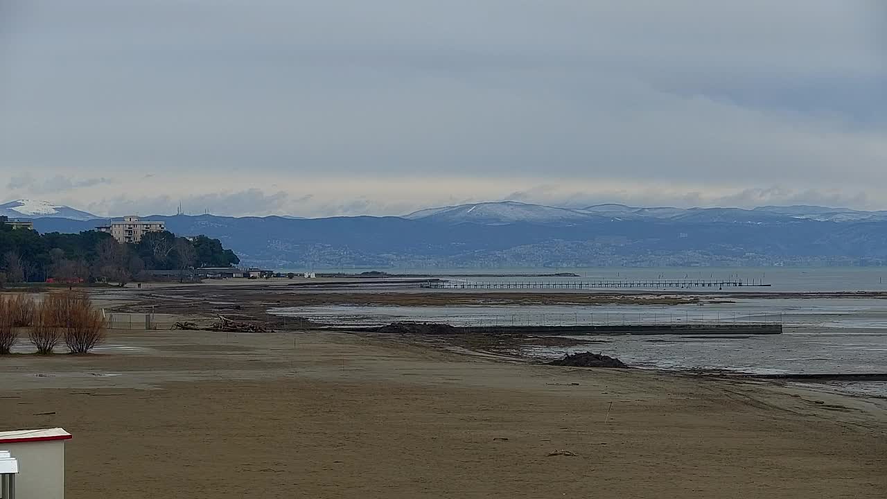 Webcam en direct Grado : Vues sur la plage et l’aquapark en temps réel