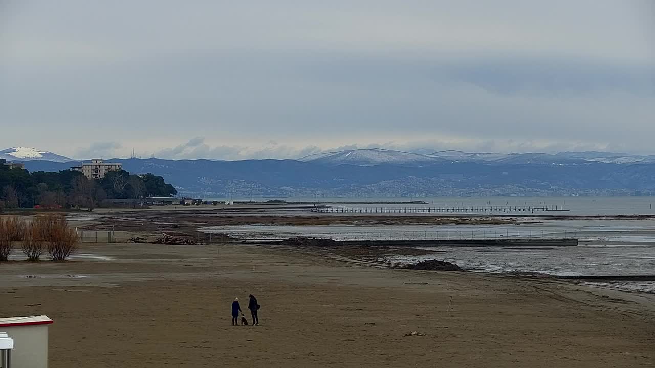 Grado Beach and Aquapark Views in Real Time