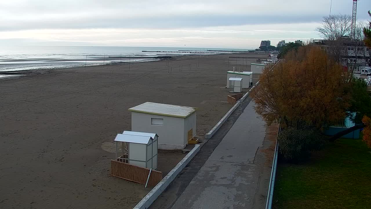 Webcam en direct Grado : Vues sur la plage et l’aquapark en temps réel