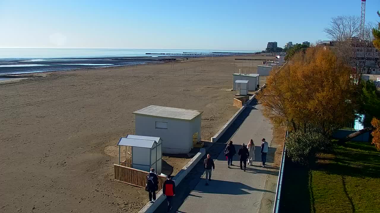 Webcam Live Grado: Vista sulla spiaggia e sull’acquapark in tempo reale