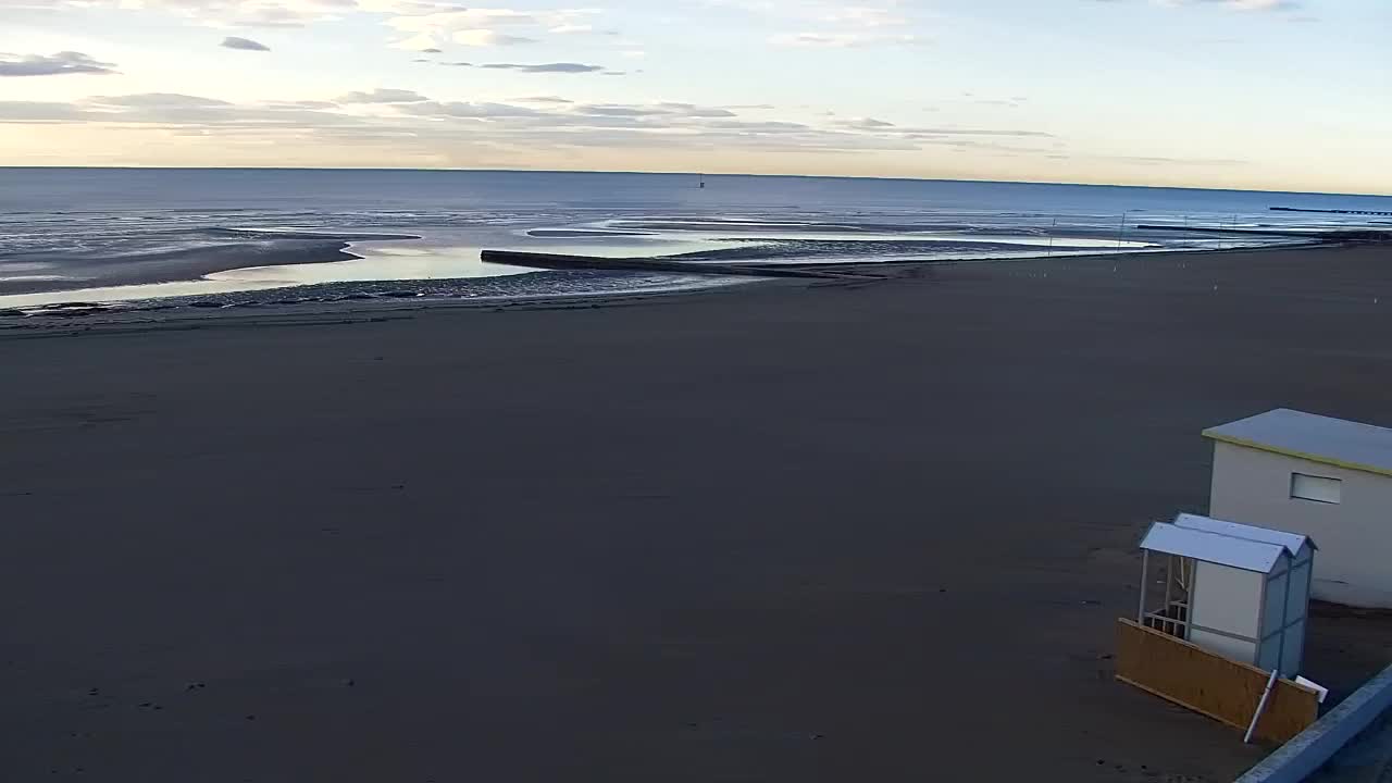 Grado Beach and Aquapark Views in Real Time