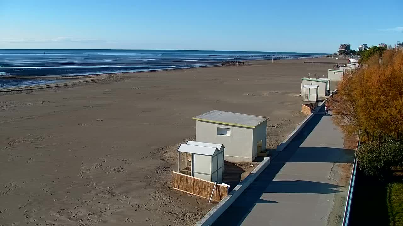 Webcam Live Grado: Vista sulla spiaggia e sull’acquapark in tempo reale