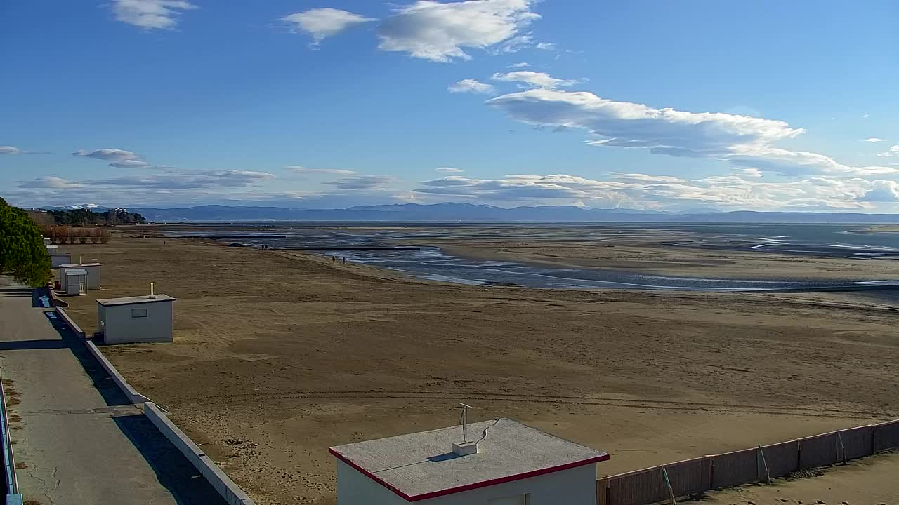 Webcam Live Grado: Vista sulla spiaggia e sull’acquapark in tempo reale