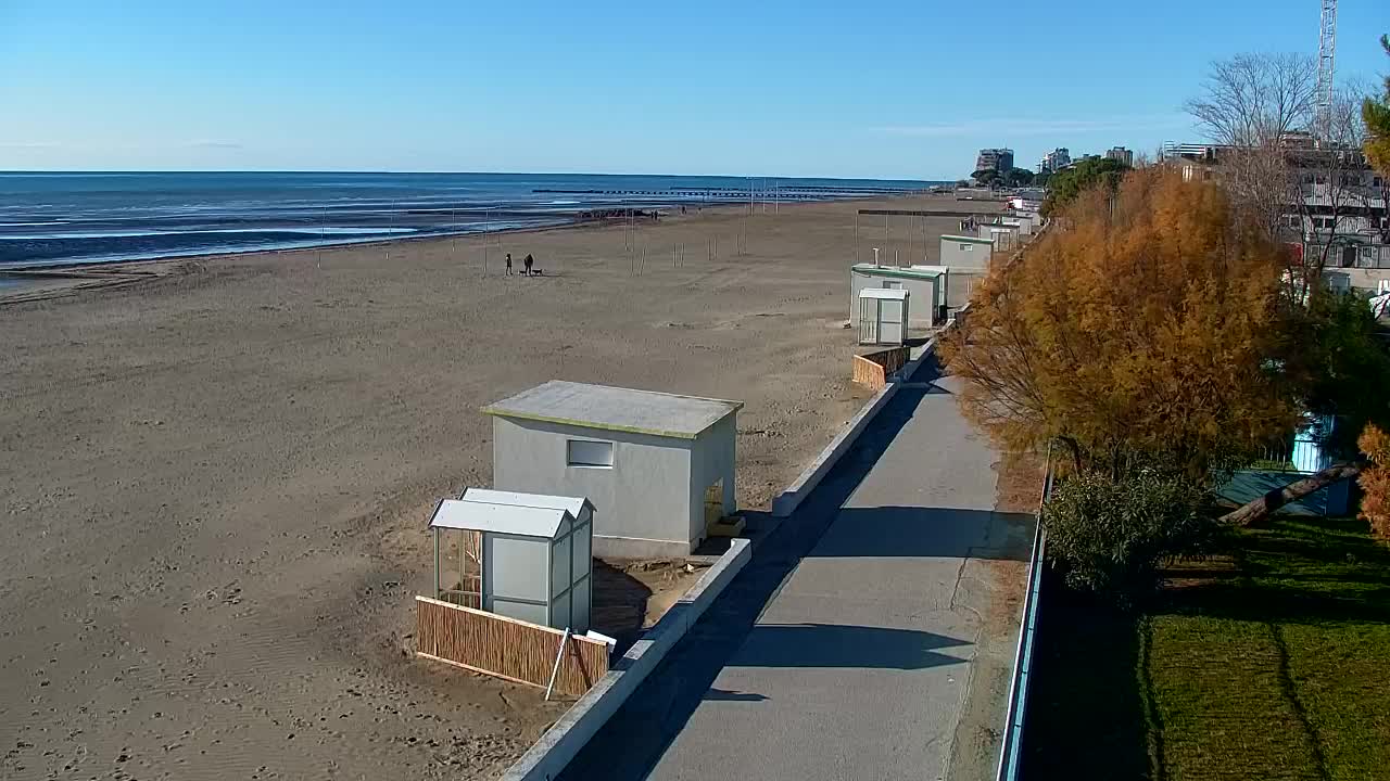 Webcam Live Grado: Vista sulla spiaggia e sull’acquapark in tempo reale