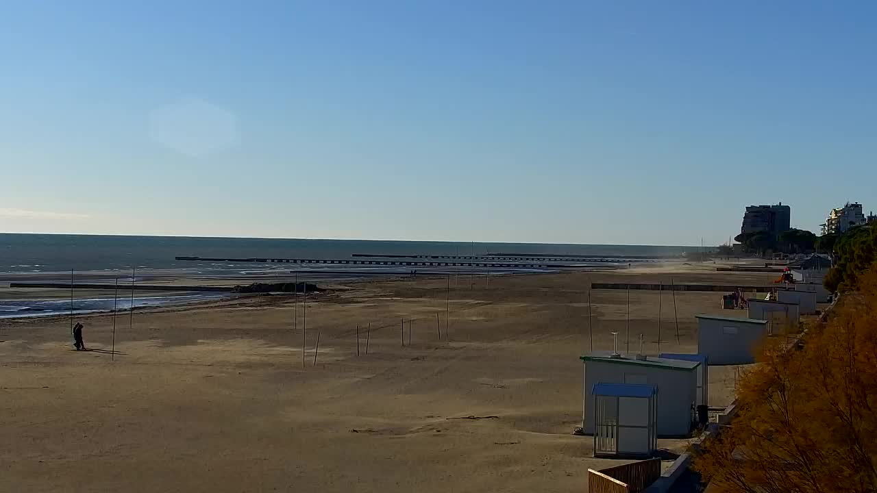 Webcam Live Grado: Vista sulla spiaggia e sull’acquapark in tempo reale