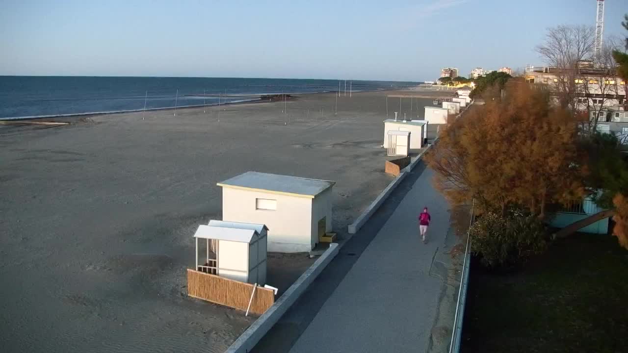 Webcam en direct Grado : Vues sur la plage et l’aquapark en temps réel