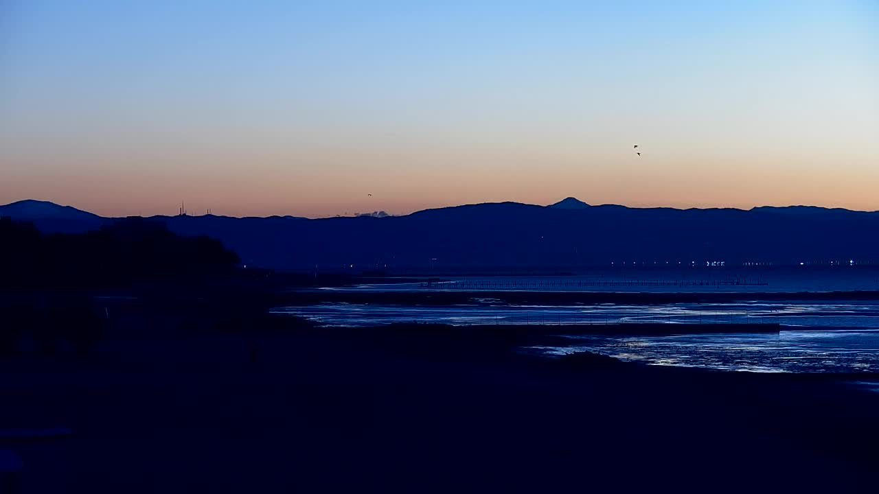 Grado Beach and Aquapark Views in Real Time