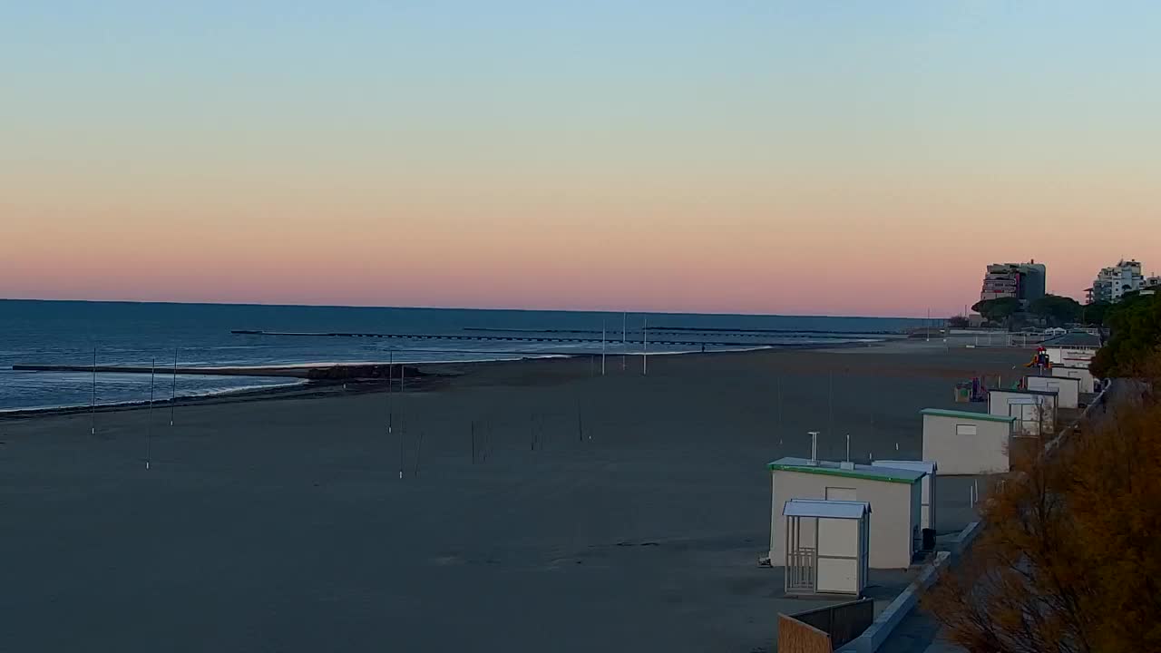 Grado Beach and Aquapark Views in Real Time