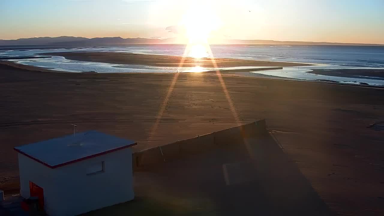 Webcam en direct Grado : Vues sur la plage et l’aquapark en temps réel