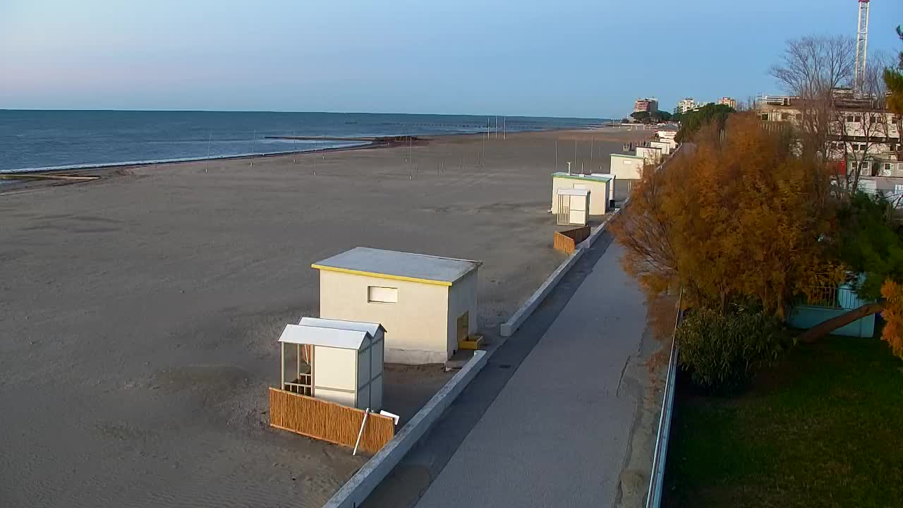 Webcam en direct Grado : Vues sur la plage et l’aquapark en temps réel