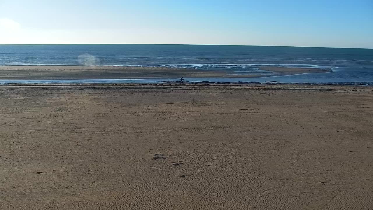 Grado Beach and Aquapark Views in Real Time