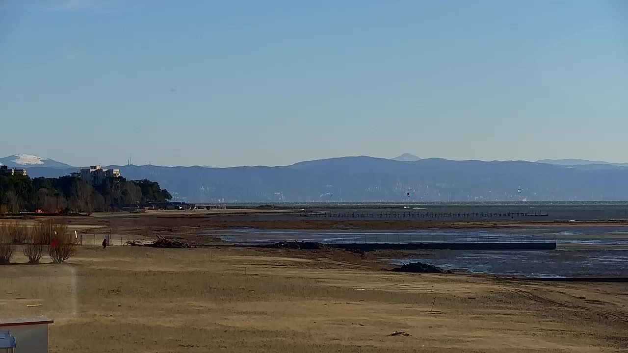 Webcam en direct Grado : Vues sur la plage et l’aquapark en temps réel