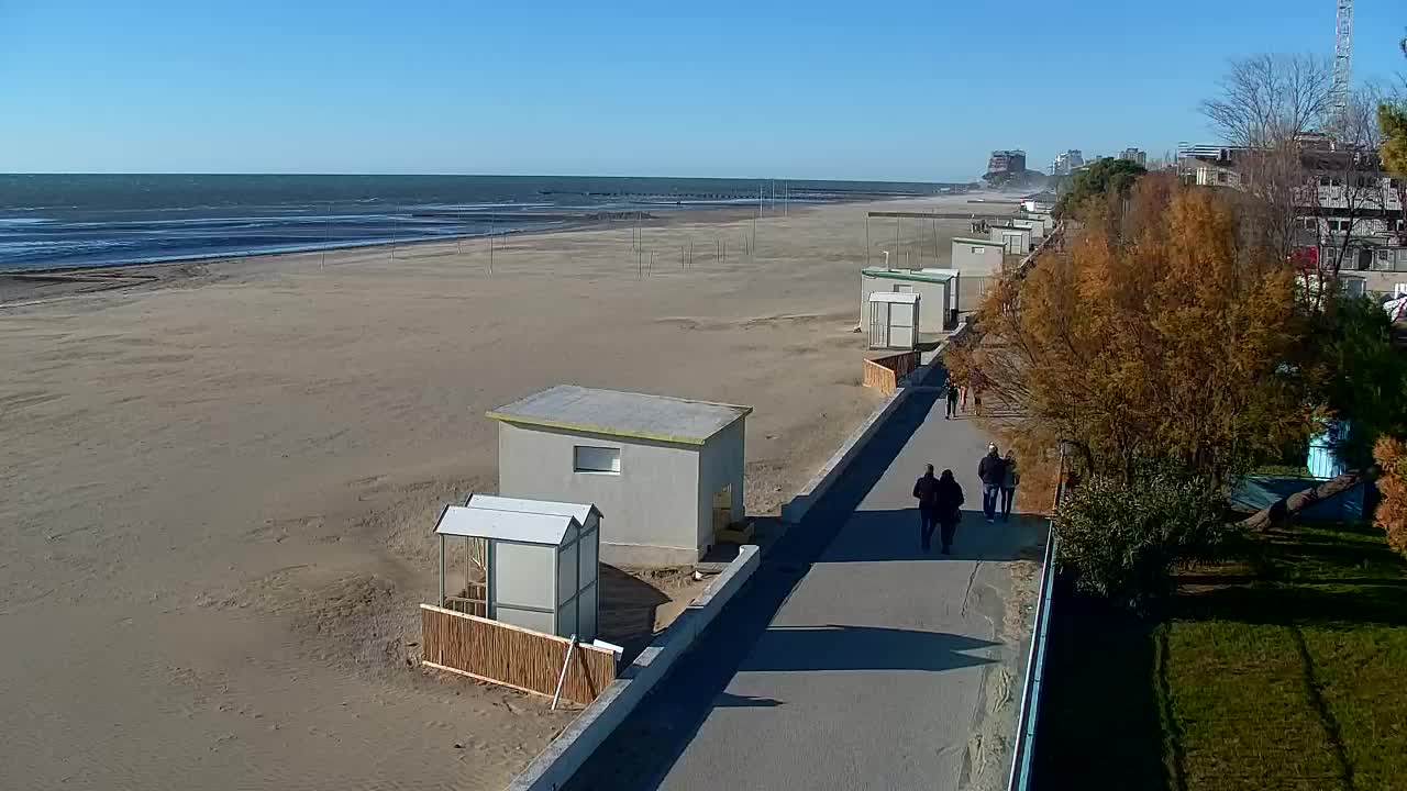 Grado Beach and Aquapark Views in Real Time