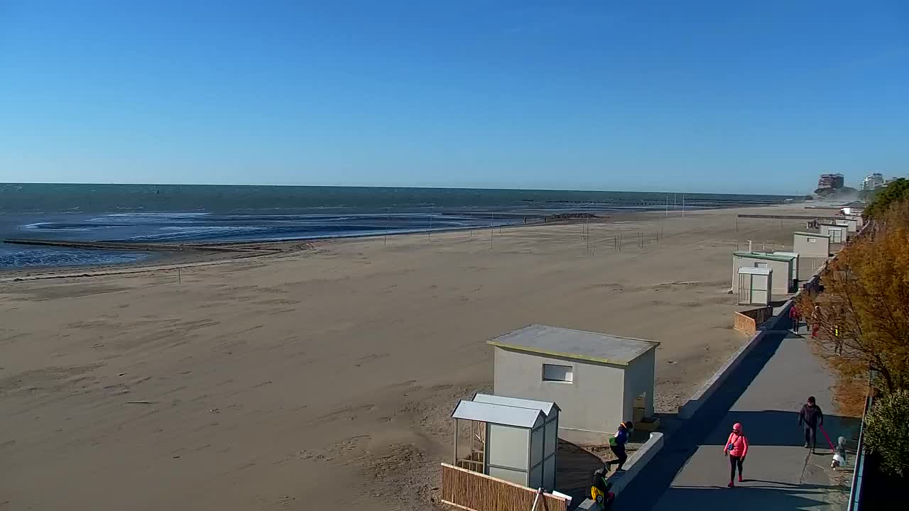 Grado Beach and Aquapark Views in Real Time