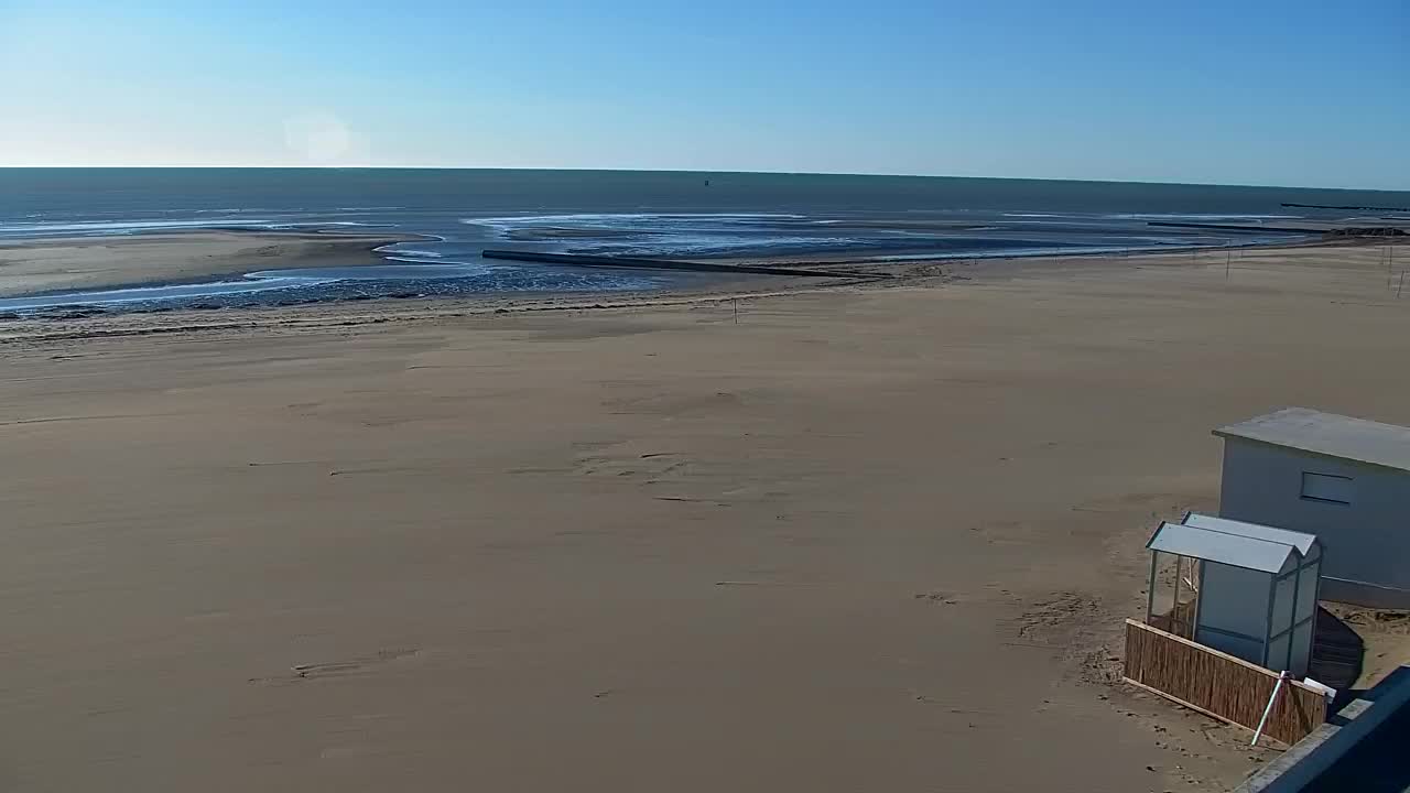 Grado Beach and Aquapark Views in Real Time