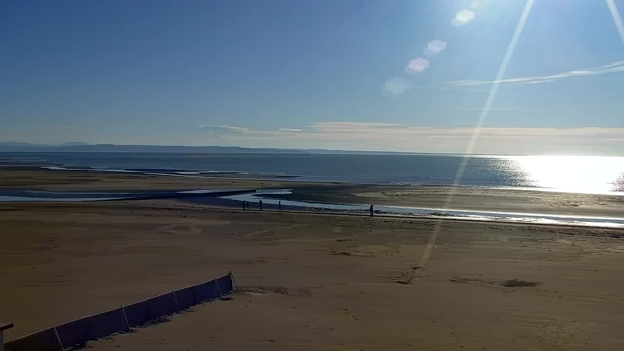 Grado Beach and Aquapark Views in Real Time