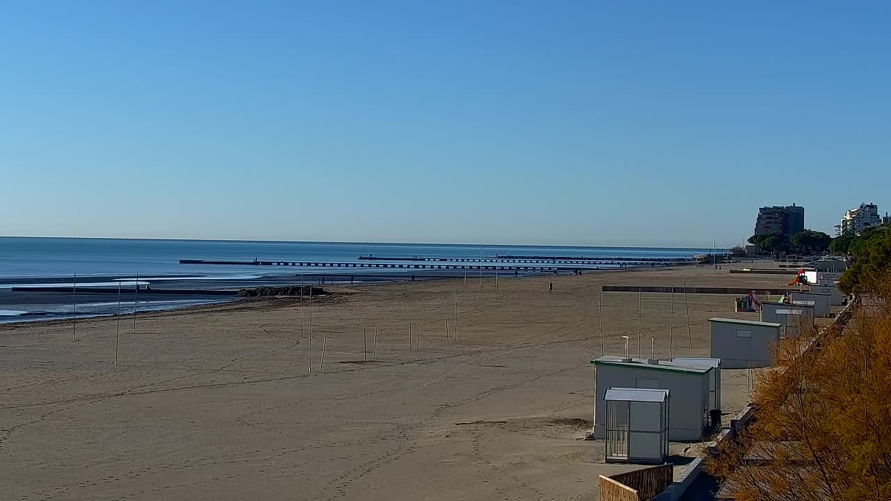 Grado Beach and Aquapark Views in Real Time