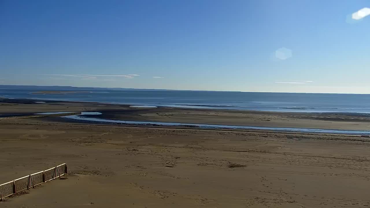 Grado Beach and Aquapark Views in Real Time