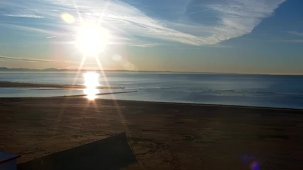 Grado Beach and Aquapark Views in Real Time