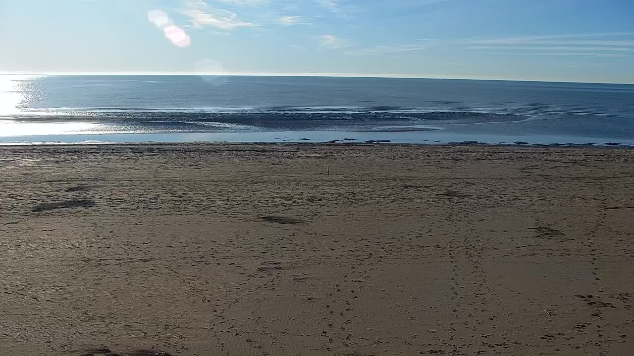 Grado Beach and Aquapark Views in Real Time