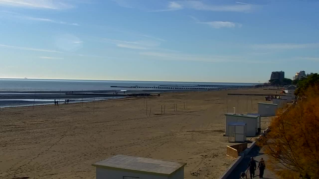 Grado Beach and Aquapark Views in Real Time