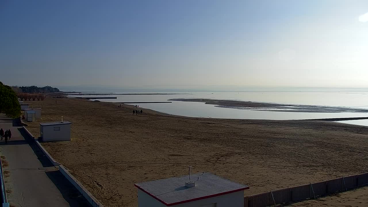 Grado Beach and Aquapark Views in Real Time