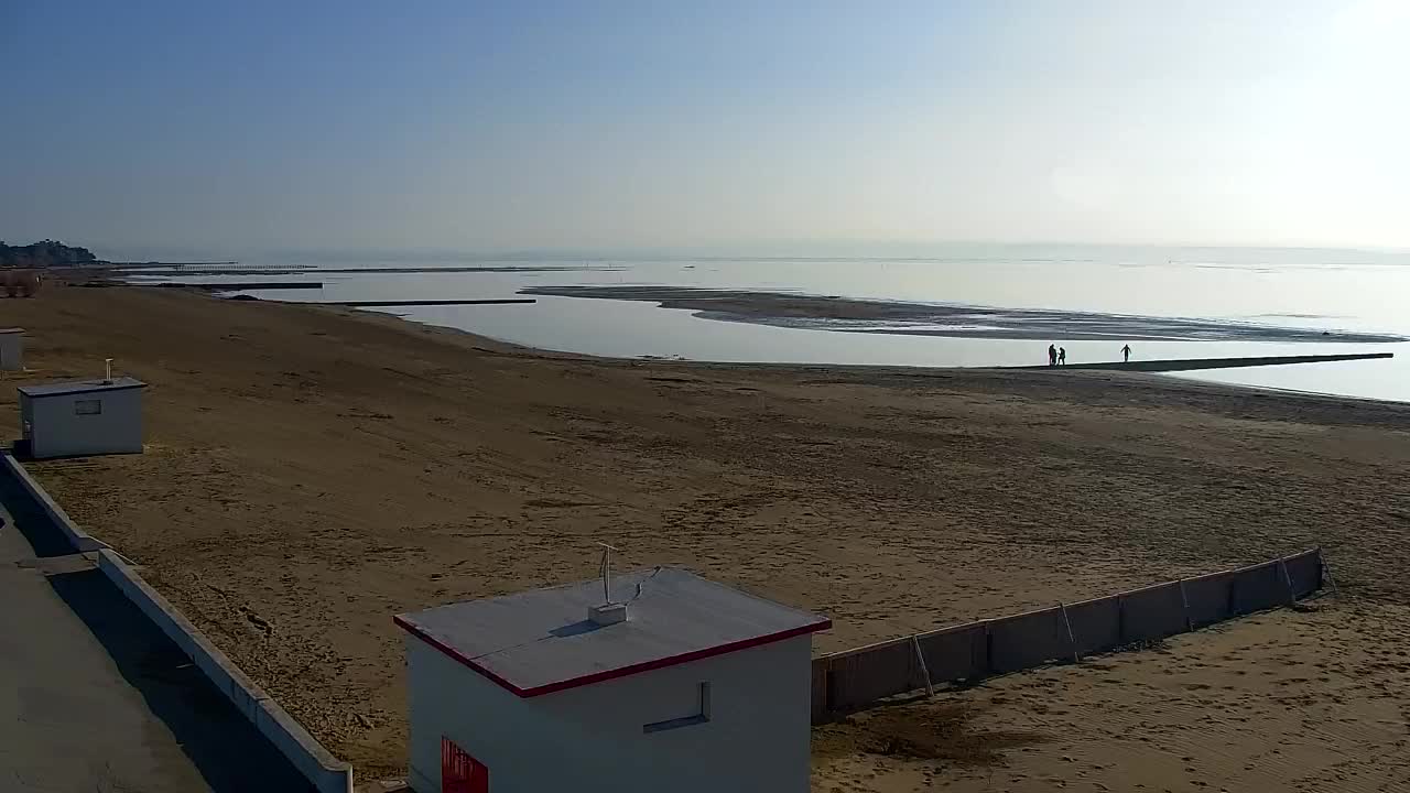 Grado Beach and Aquapark Views in Real Time